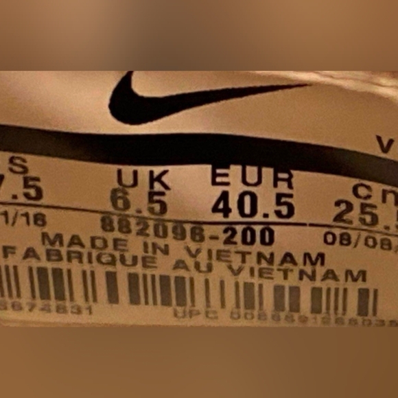 Nike Air Force 1 High 07 LV8 Flax Wheat GS Size 7.5 No Insoles W/Box MSRP $240 - Picture 5 of 7